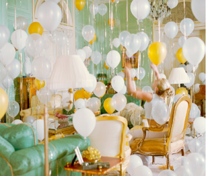 Pastels in home decor - myLusciousLife.com - yellow-balloons.png